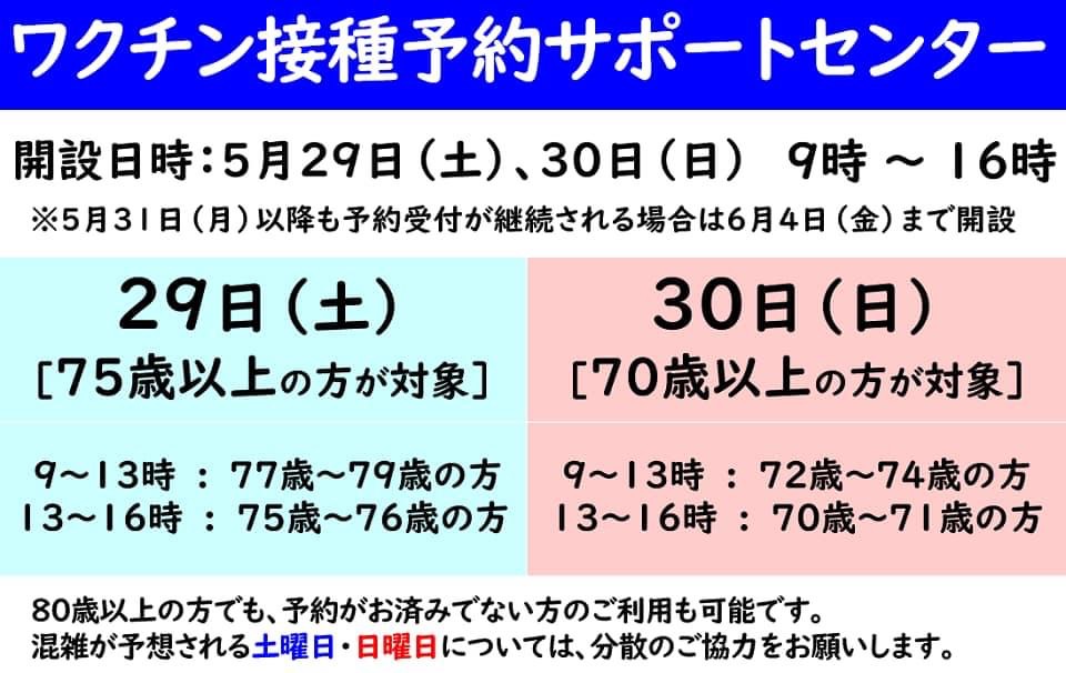熊本市新型コロナワクチン接種予約に関するお知らせ