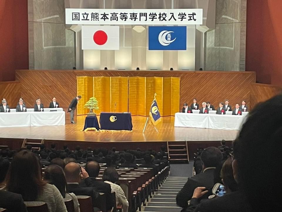 娘の入学式